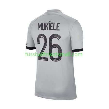 Fußballtrikots Paris Saint-Germain Mukiele 26 2022-2023 Kurzarm Auswärts-trikot kaufen Fußballtrikots Paris Saint-Germain Mukiele 26 2022-2023 Kurzarm Auswärts-trikot kaufen